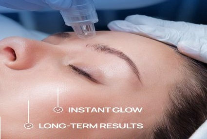 Professional facial treatment photograph 5